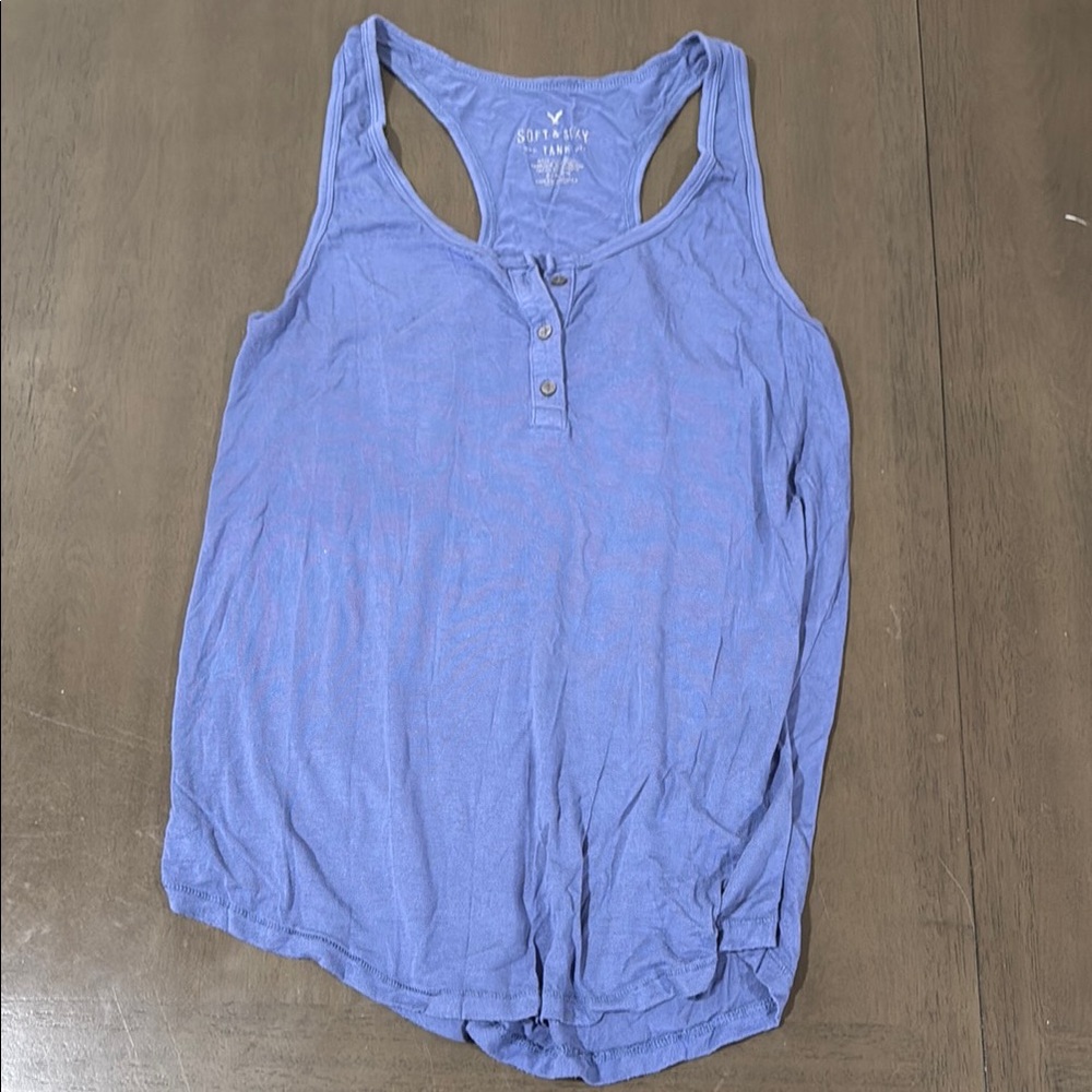 American Eagle Outfitters Purple Tank Top